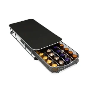 ORGANIZADOR CAPSULAS DE CAFE CAJON 40UNI 57916599 (GRIS)