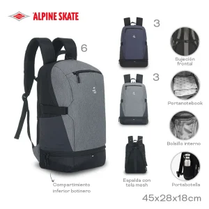 MOCHILA PORTA NOTEBOOK ALPINE SKATE 16240