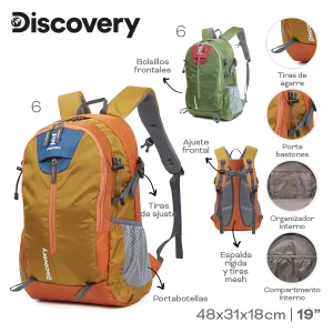 MOCHILA CAMPING DISCOVERY 22305