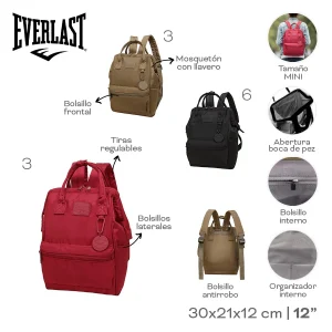 MOCHILA CARTERA EVERLAST 22736