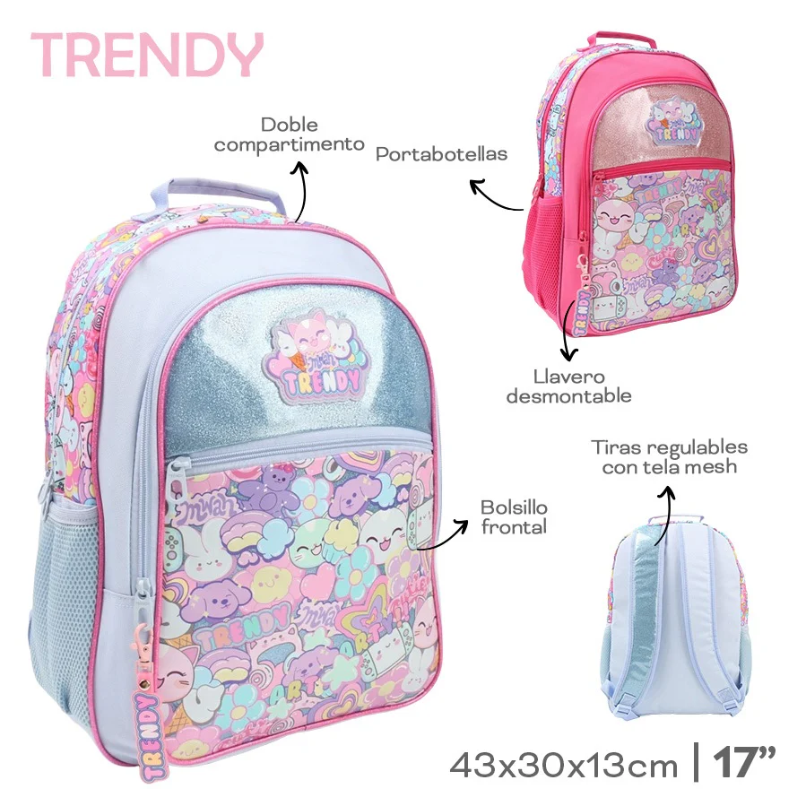 MOCHILA TRENDY 28756 - Imagen 2