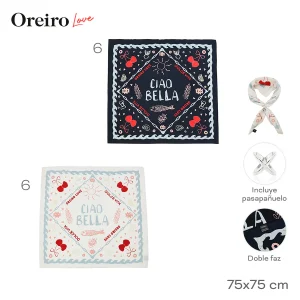 PAÑUELO SEDA LAS OREIRO 31147