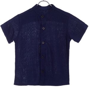 Camisa para Niño Azúl de Lino