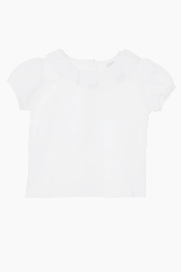 Conjunto para Bebé Niña Body Jeans y Bolero en Blanco - Imagen 5