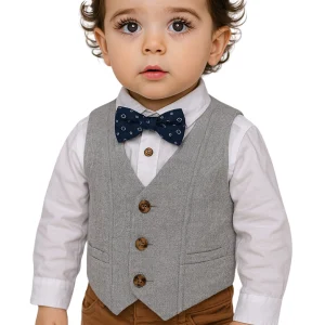 Conjunto para Bebe Niño 4 Piezas Andy Lino Camel