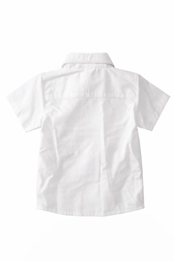 Conjunto de Bautizo para Bebé Niño Pequeño Caballero Blanco - Imagen 5