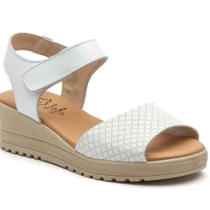 HX | Sandalia con cuña y velcro