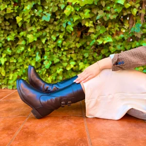 PILI | Botas de cuero para mujer
