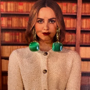 Pendientes Estilo Pomellato Verde Claro