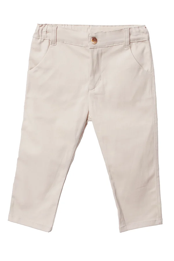 Conjunto para Bebe niño 4 piezas Andy Lino Crema - Imagen 7