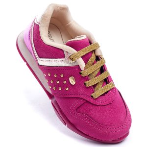 Zapatillas para Niña Fucsia Dorado