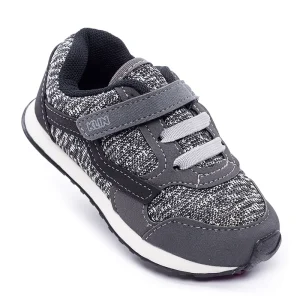 Zapatillas para Bebé Deportiva Grafito Negro