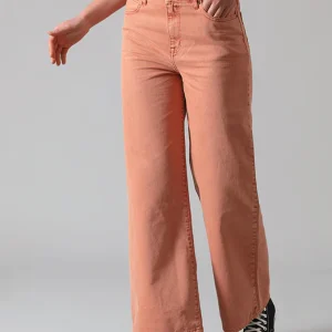 Jeans Mujer Tiro Alto Stella A Line Relaxed Fit Firestone